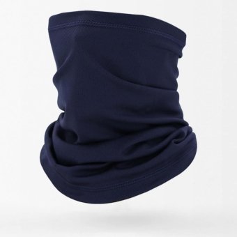 navy blue neck gaiter