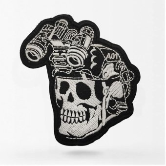 NVG patch with skull
