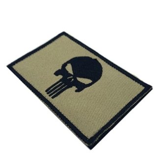 Punisher skull patch Khaki