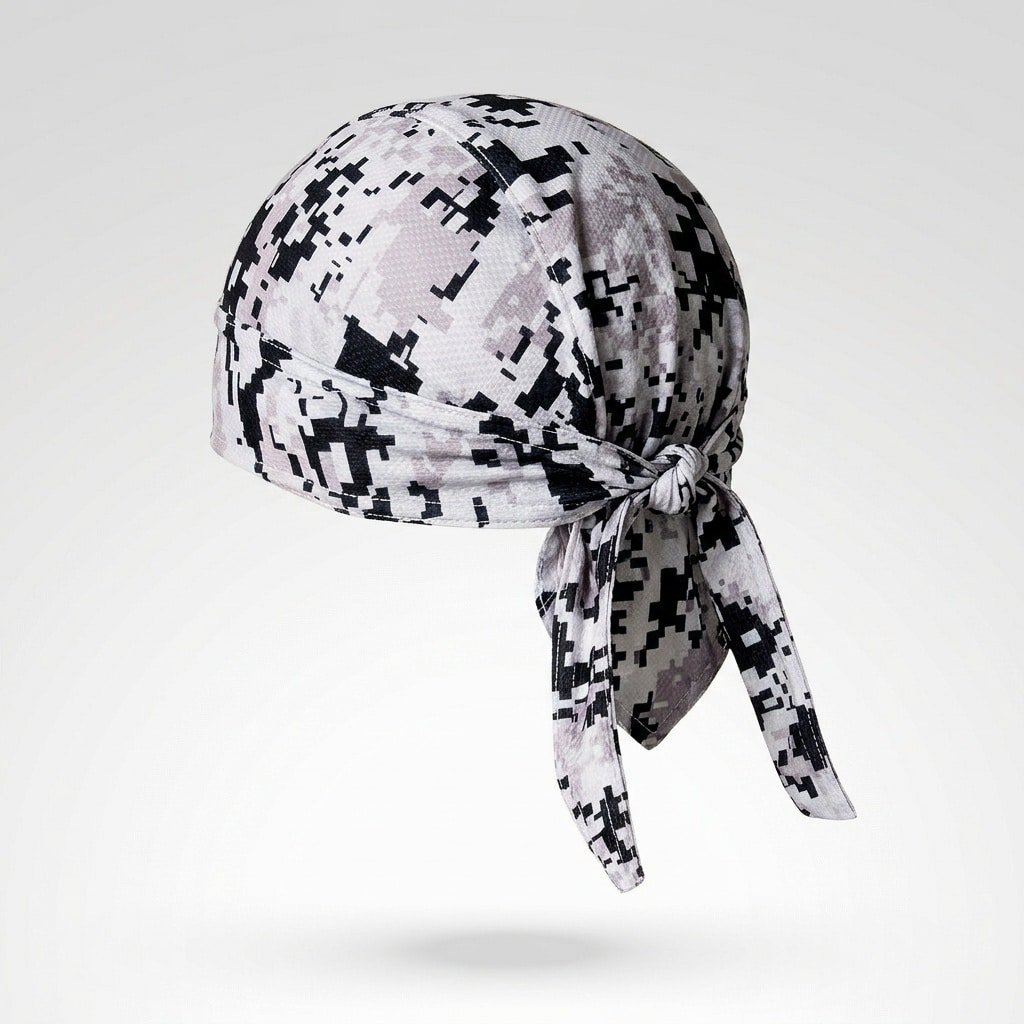 Snow camo bandana
