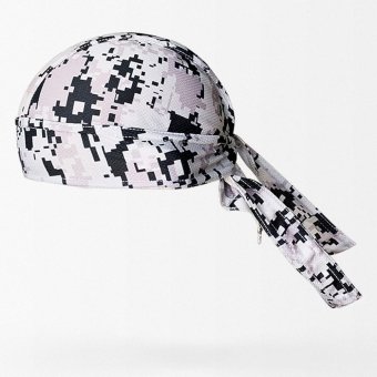 snow camo bandana