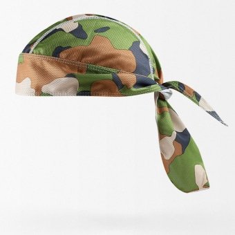 woodland camo bandana