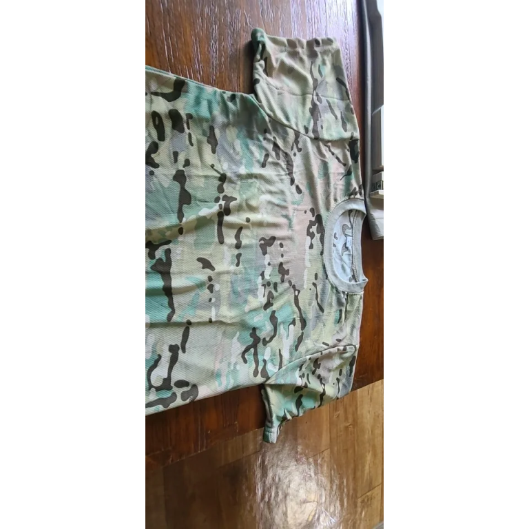 T-shirt camouflage désert Multicam photo review