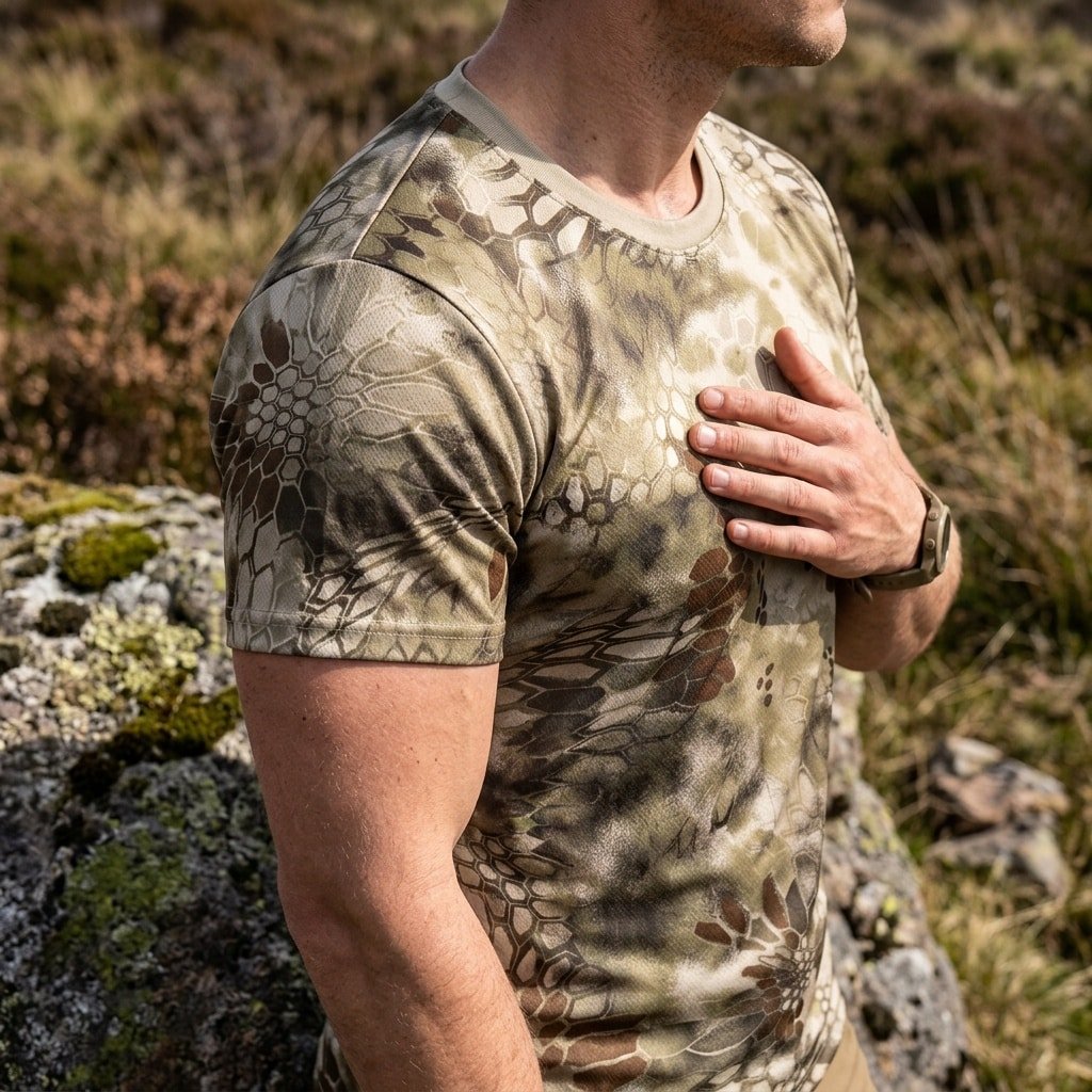 Kryptek highlander camo tshirt