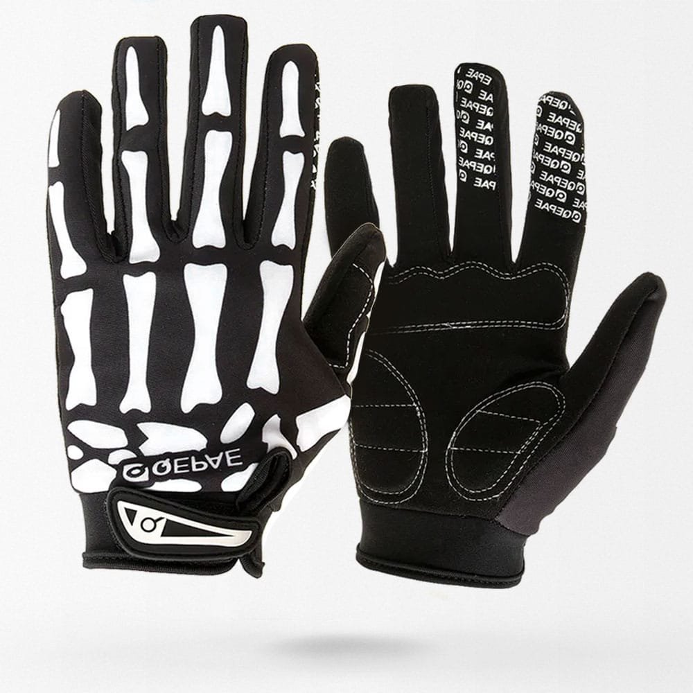 Tactical skeleton gloves