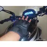 Gants tactiques demi-doigts en cuir photo review