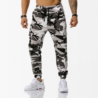 Camo joggers grey "Street"