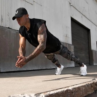 Green camo sweatpants "Operator"