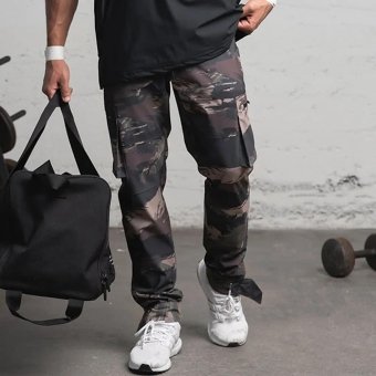 Green camo sweatpants "Operator"