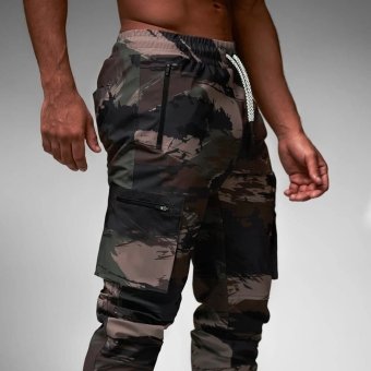 Green camo sweatpants "Operator"