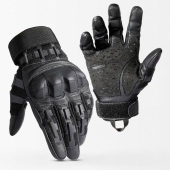Leather tactical gloves “Barrack”