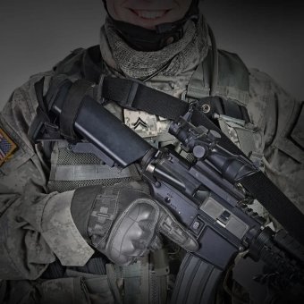 Leather tactical gloves “Barrack”