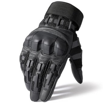 Leather tactical gloves “Barrack”