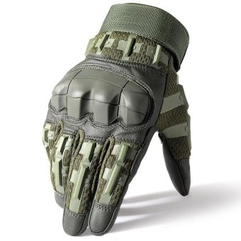 Leather tactical gloves “Barrack”