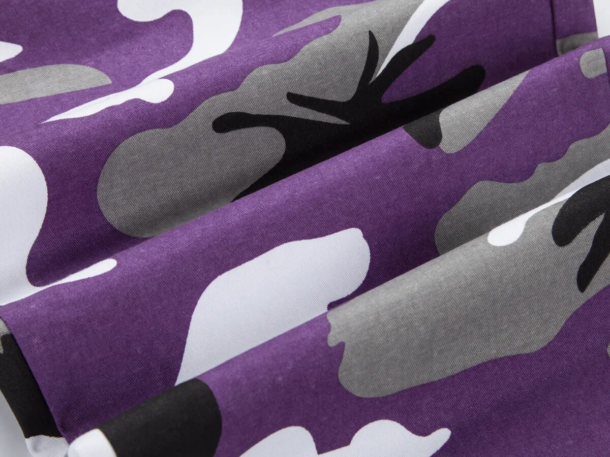 Purple camo joggers "Basis"