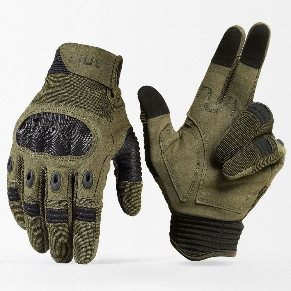 Tactical gloves with hard knuckles “Rage”