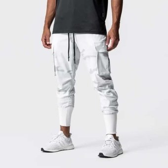 White camo joggers "Sportline"