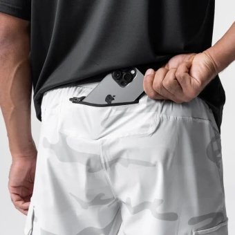 White camo joggers "Sportline"