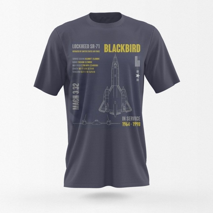 sr 71 blackbird t shirt