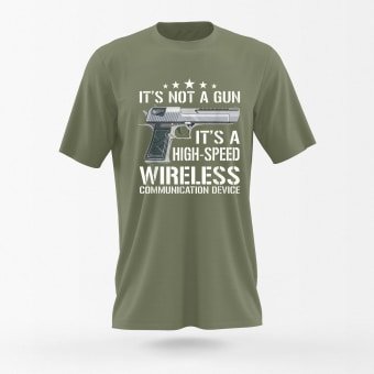 Its Not A Gun Meme Tshirt