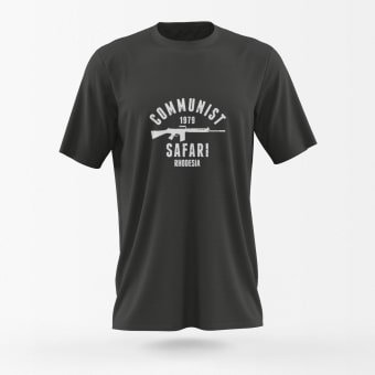 Communist Safari Rhodesia T shirt