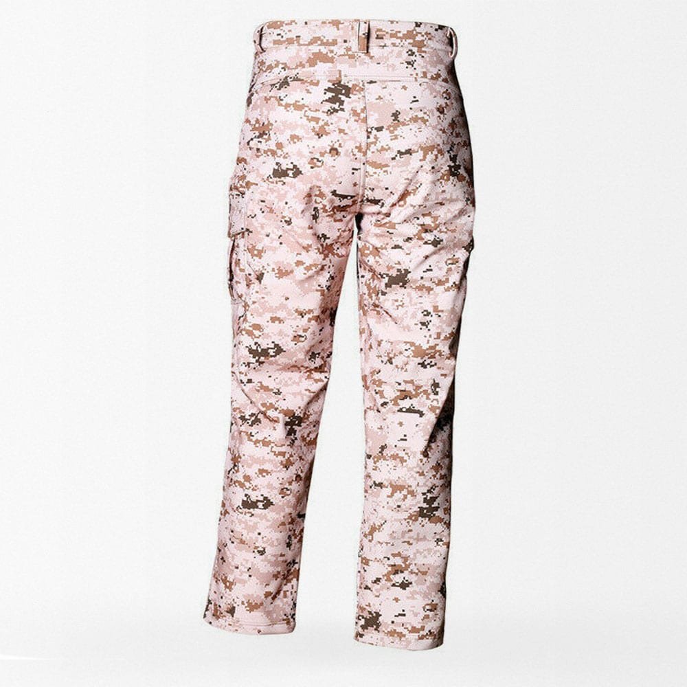 Waterproof softshell pants - Digital Desert