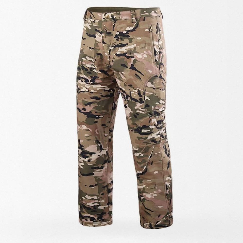 Waterproof softshell pants - Multicam