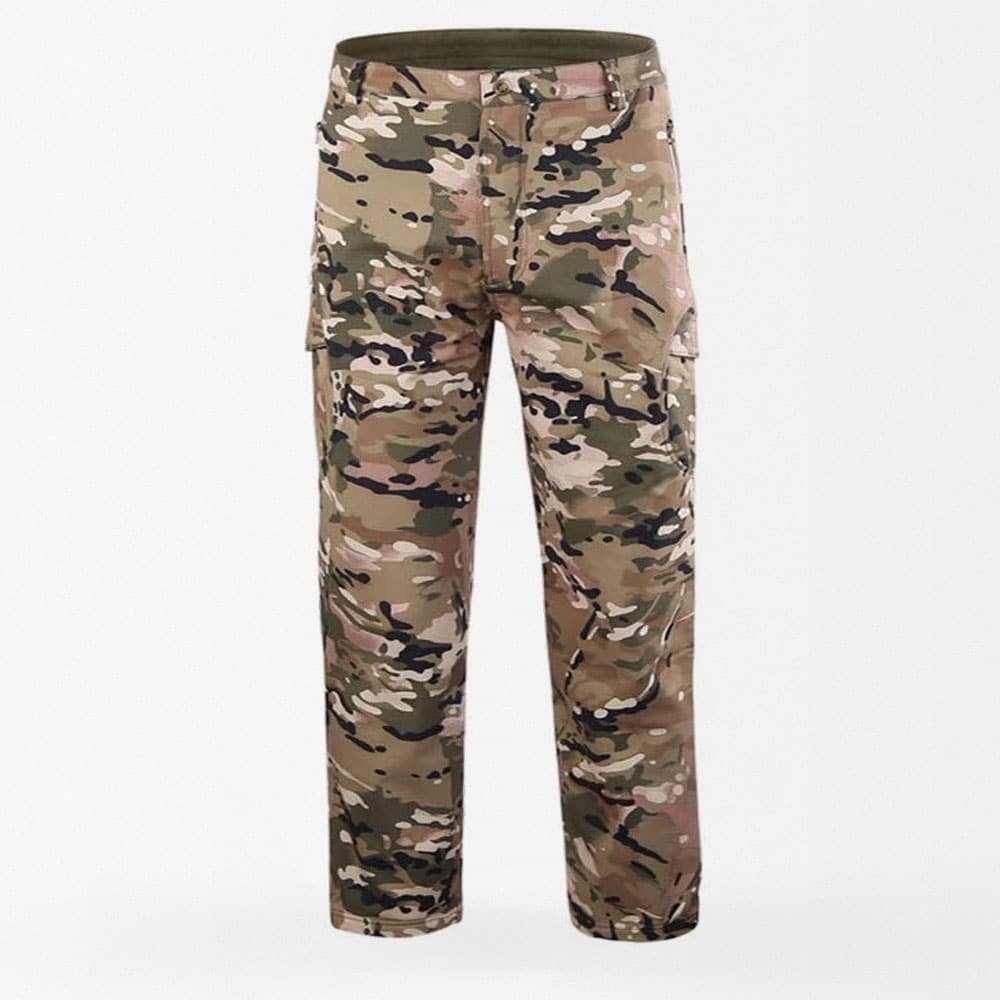 Waterproof softshell pants - Multicam