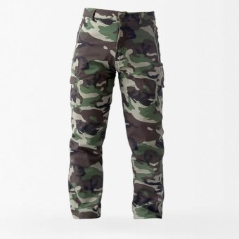 Waterproof softshell pants - Woodland