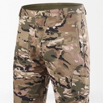 Waterproof softshell pants – Multicam