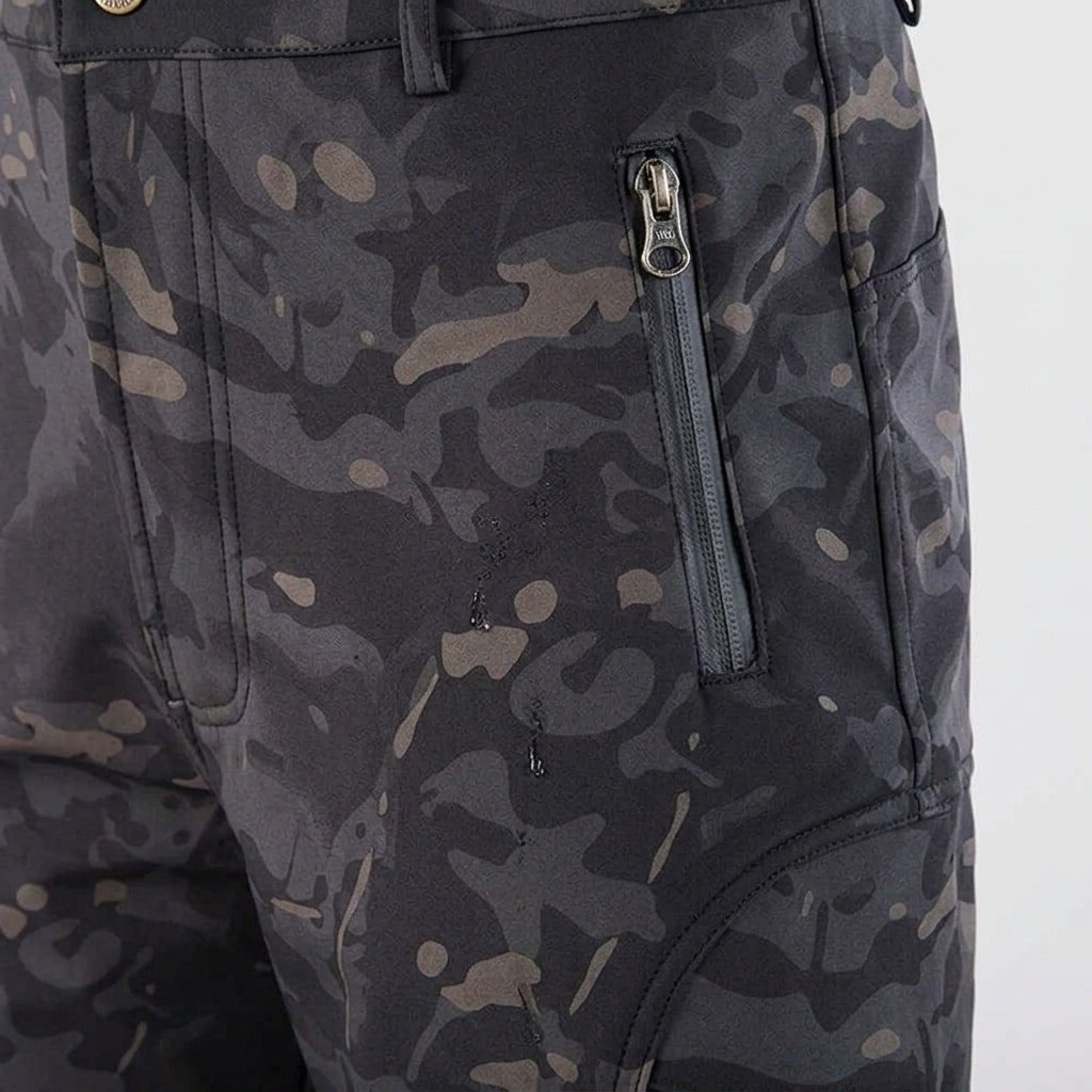 Waterproof softshell pants – Multicam Black