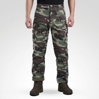 Waterproof softshell pants – Woodland