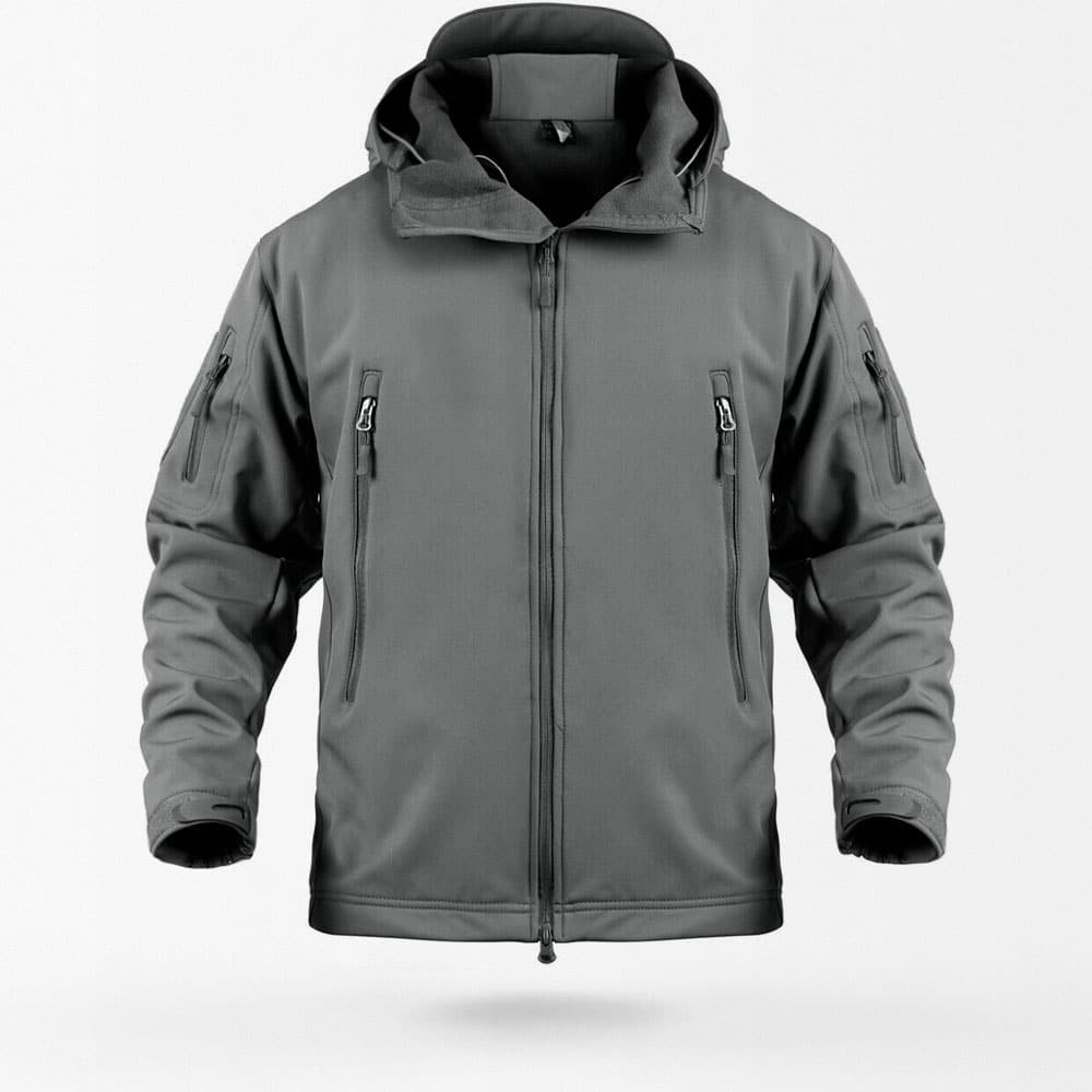 tactical grey softshell jacket “Veter”