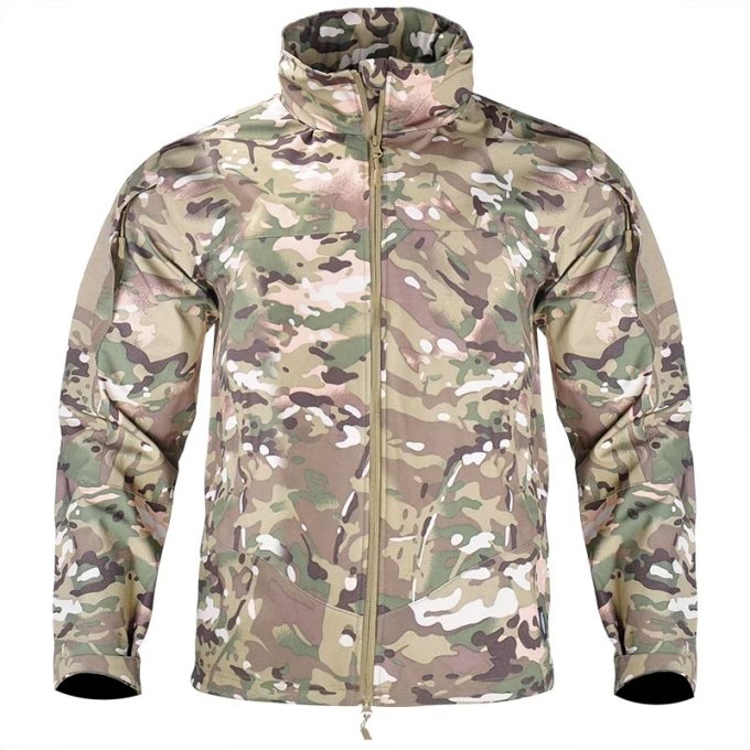 Lightweight tactical softshell jacket "Wind"