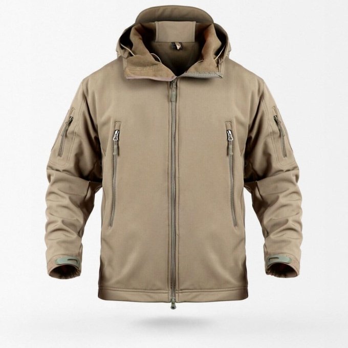 Coyote Brown softshell jacket “Veter”