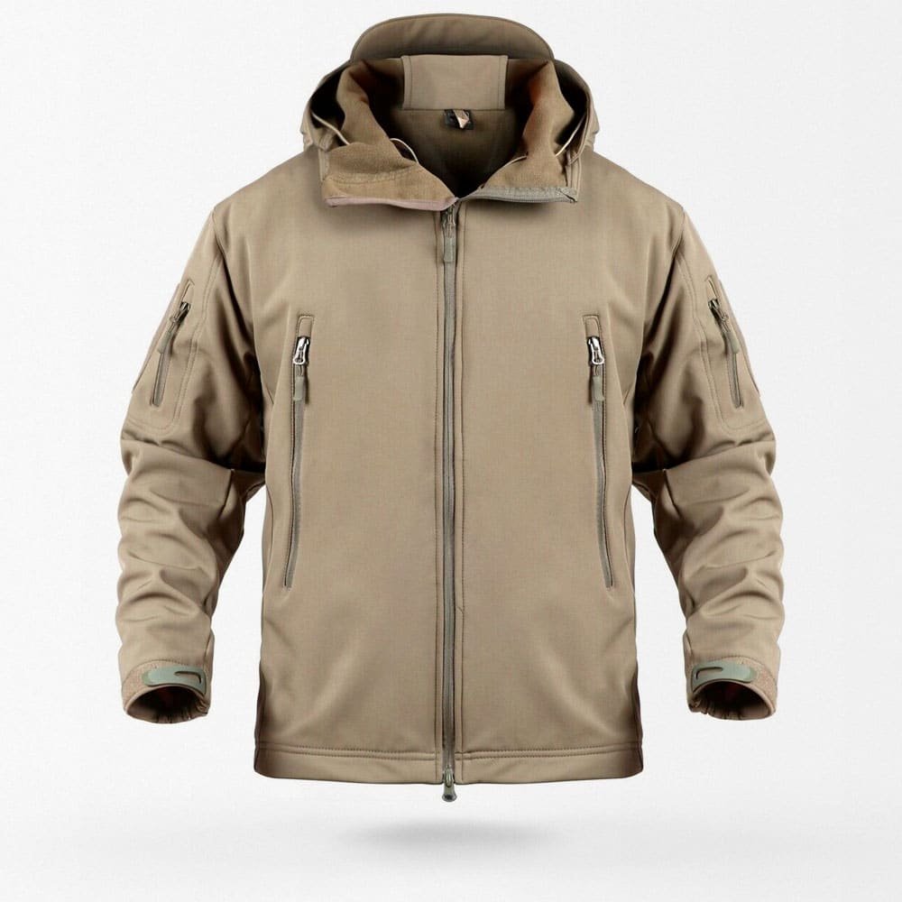 Coyote Brown softshell jacket “Veter”