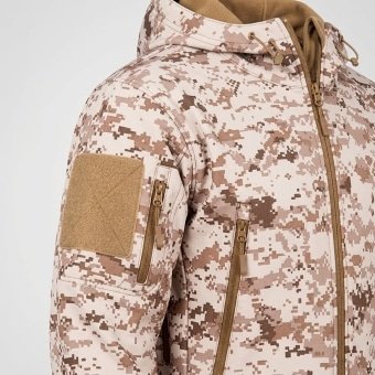 Digital Desert softshell jacket “Veter”