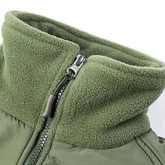 Men's military fleece jacket