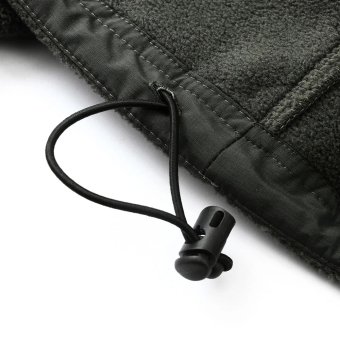 Military cold weather fleece jacket