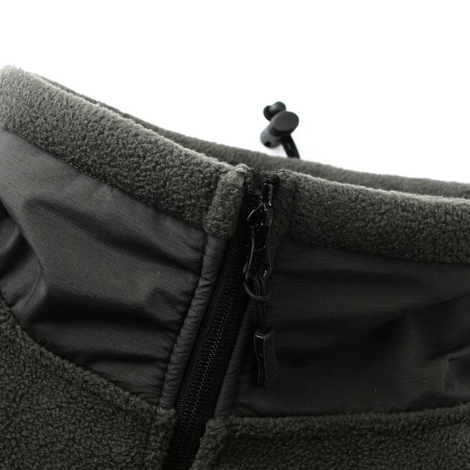 Military cold weather fleece jacket