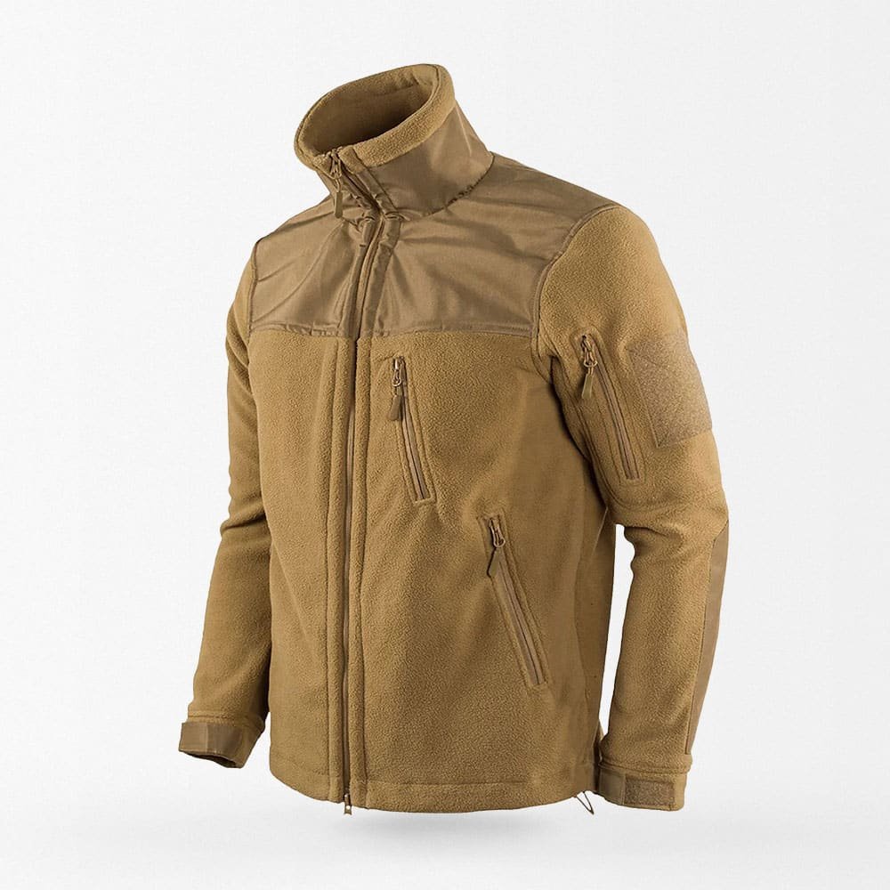 Military fleece tactical jacket