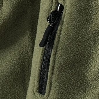 Military polar fleece jacket