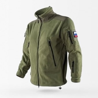 Military polar fleece jacket