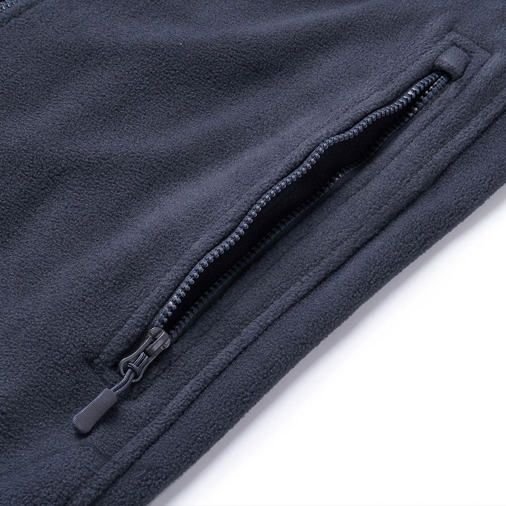 Tactical fleece jacket with hood