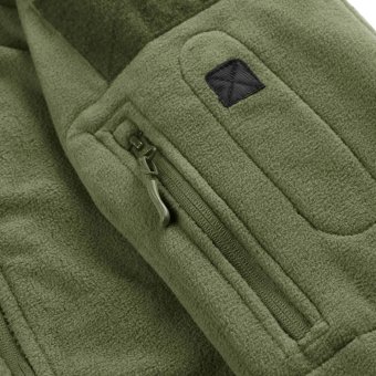 US Military hooded fleece jacket