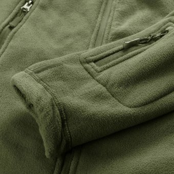 US Military hooded fleece jacket