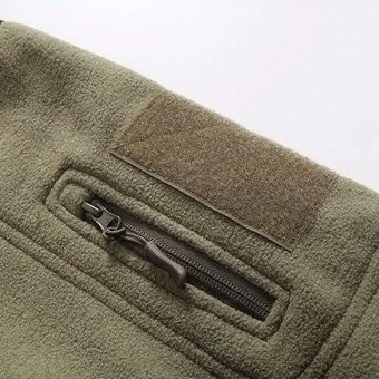 Windproof tactical fleece jacket