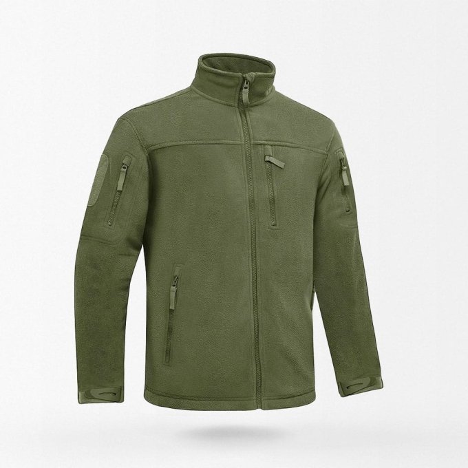 Winter military fleece jacket