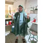 Poncho militaire imperméable vert olive photo review