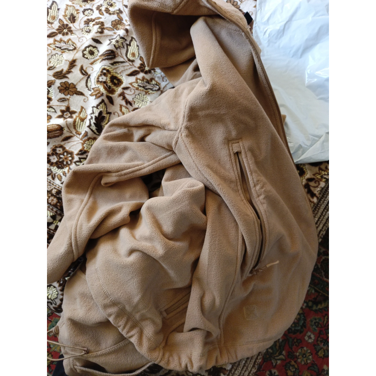 Veste polaire militaire US à capuche photo review